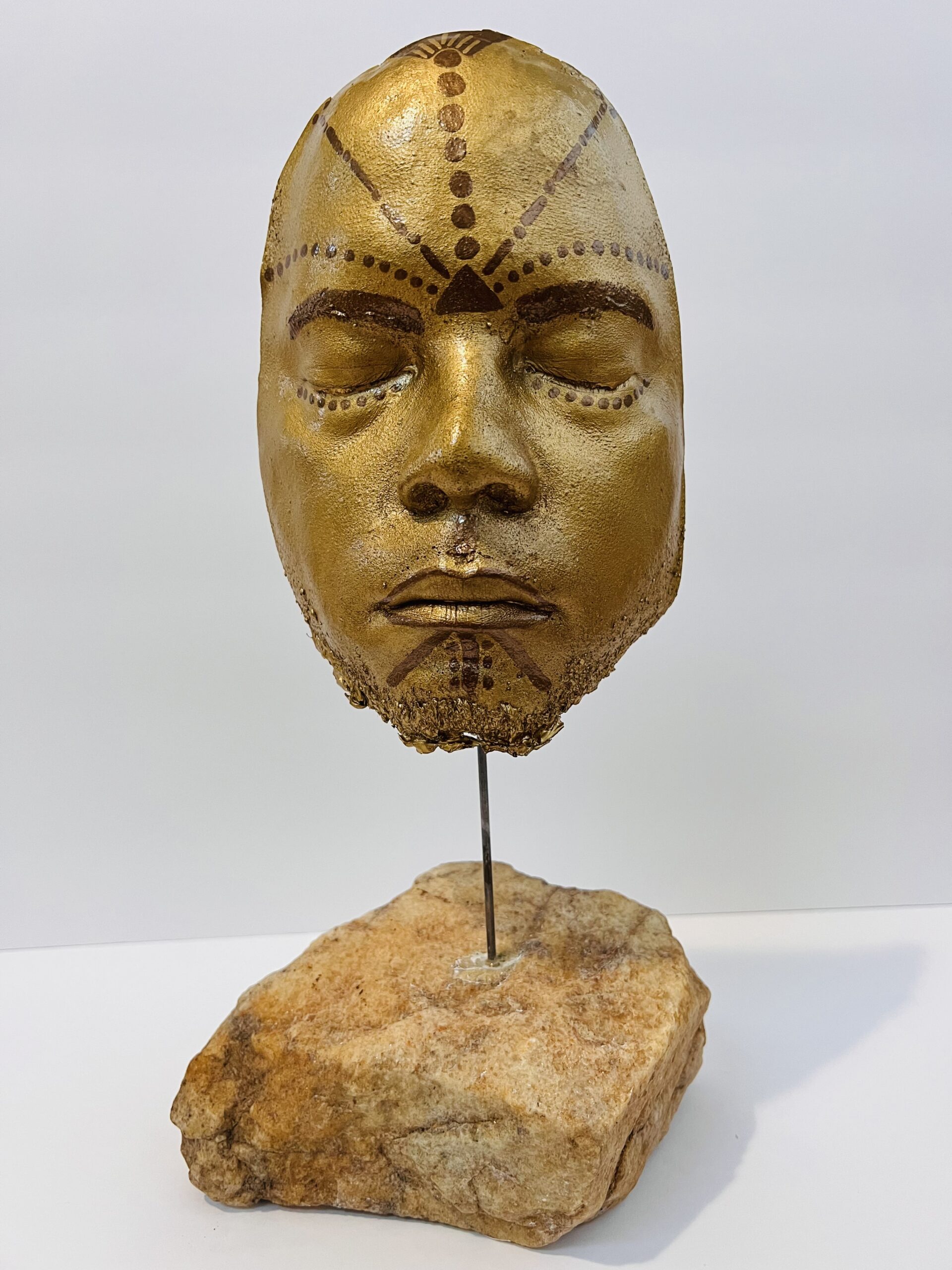 Home face sculpture male